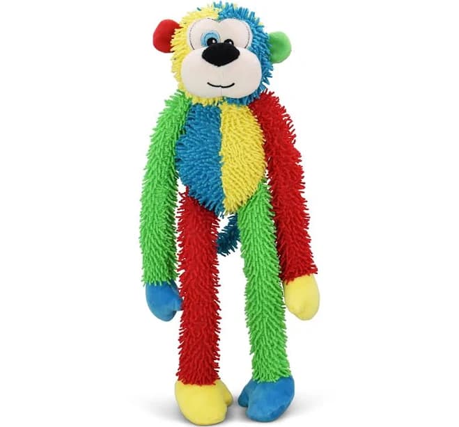 Vibrant Life Multicrew Monkey Plush Dog Toy