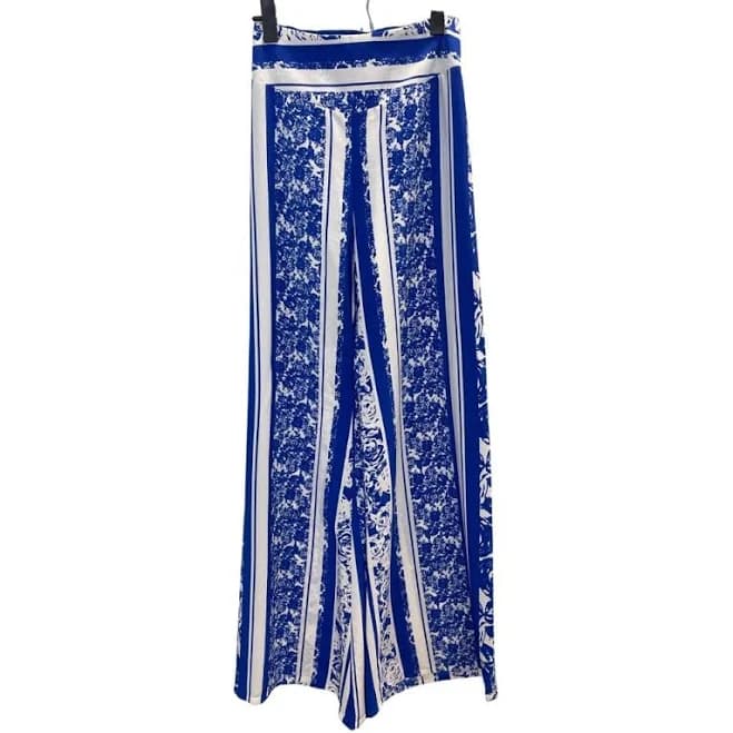 Arden B Wide-Leg Striped Pants