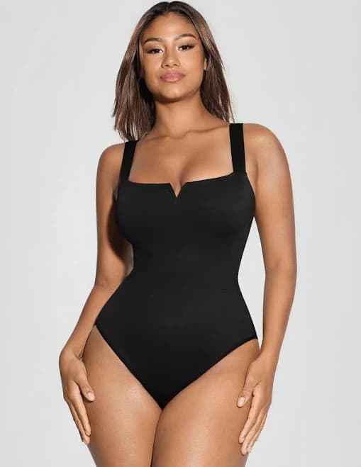 Feelingirl Stylish Seamless Tummy Control Shaping Bodysuit