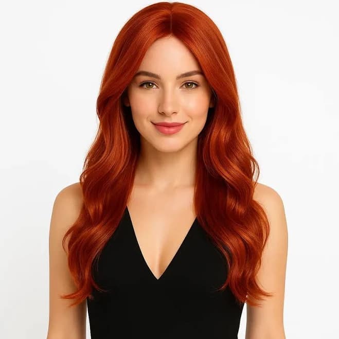 Hot Honey Women's Wavy Synthetic Wig
