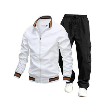 Men's Long Sleeve Full-Zip Track Suit