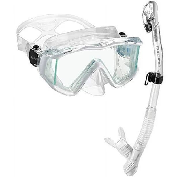 Rapido Clareza Three Lens Mask and Snorkel Combo