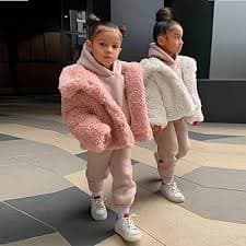 Amazon.com: Toddler Kids Girls Faux Fur Jacket Coat Winter Warm Thick Fluffy Jacket Winter Jackets Furry Coat (White, 1-2 Years): Clothing, Shoes & Jewelry