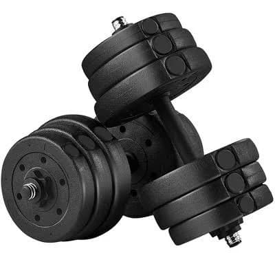 Yaheetech Adjustable Dumbbell Weight Set