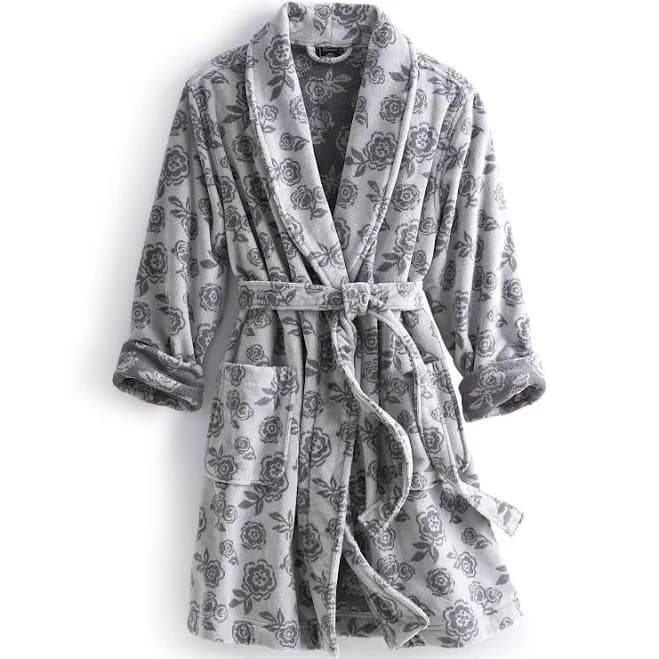 Vera Bradley Outlet Women's Loungewear Robe in Bubbly Flowers