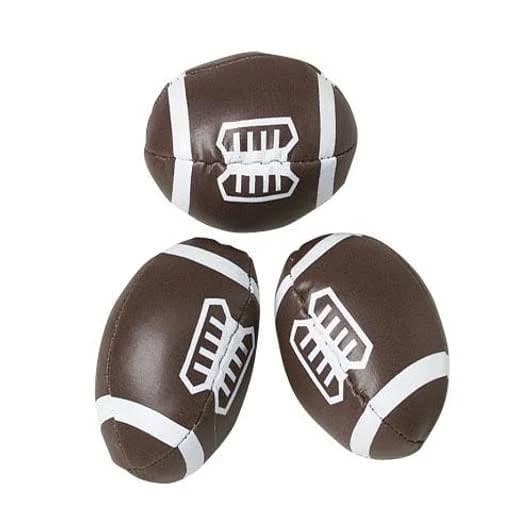 Dozen Mini Foam Footballs