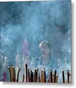 Woman Standing In Front Of Incense Burner Photograph by Science Photo Library - Fine Art America