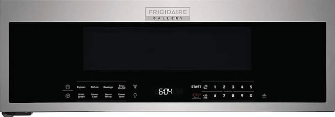 Frigidaire Gallery GMOS1266AF 1.2 Cu. Ft. Low-Profile Over-the-Range Microwave