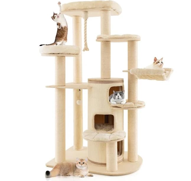 chairliving Multi-Level Cat Tree with 3-story Cat Condo