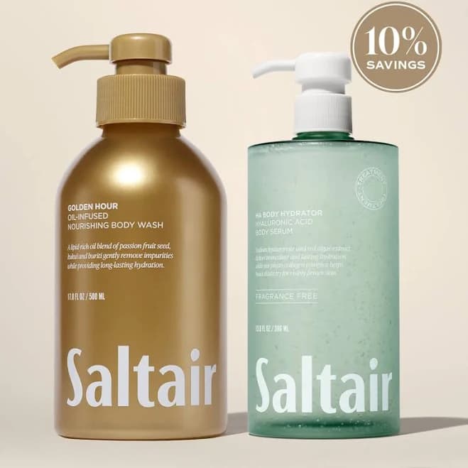 Saltair Golden Hour Cleanse Hydrate Bundle