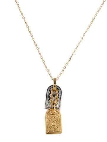 Louis Vuitton Nanogram Pendant Necklace