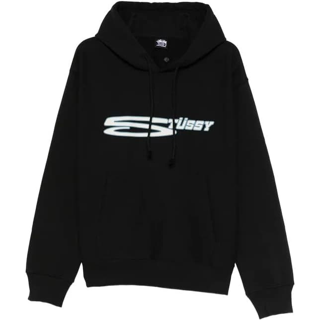 Stretch Hoodie Man Black