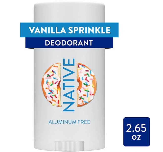 Native Dunkin' Deodorant Vanilla Sprinkle