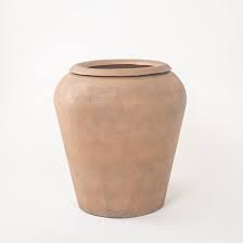 Fab Habitat Urn 11-in W x 14-in L Brown Metal Indoor/Outdoor Planter in the Pots & Planters department at Lowes.com