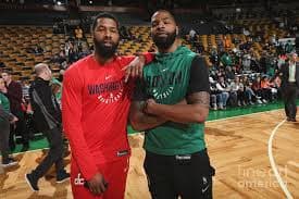 Markieff Morris and Marcus Morris by Ned Dishman