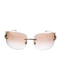 Cartier Panthere De Cartier Square Sunglasses - Brown Sunglasses, Accessories - CRT131658 | The RealReal