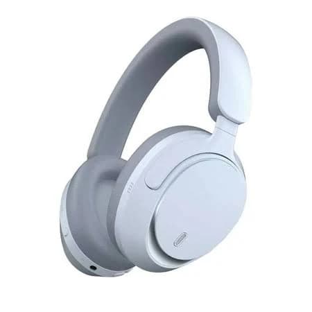 Lackust Over-Ear Dual-Mode Bluetooth Headphones, Wireless & Wired, Low Latency for Gaming/Sports, Foldable, 8-Hour Battery, Bluetooth 5.4, Blue