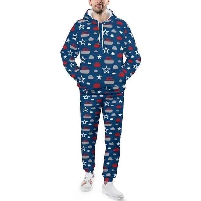 Men's Curling Rocks Tracksuit