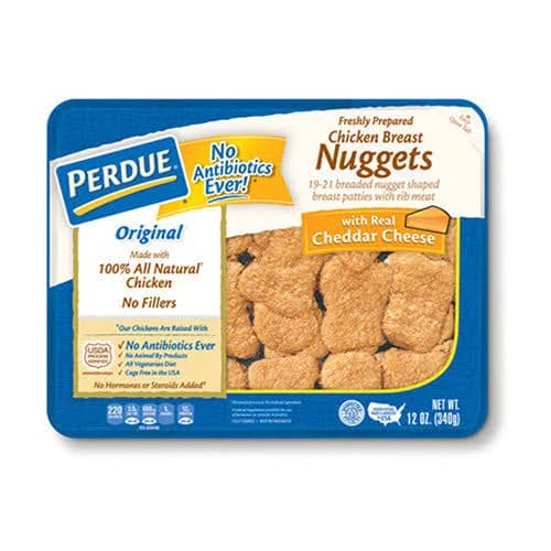 Perdue Chicken Breast Nuggets with Cheddar Cheese