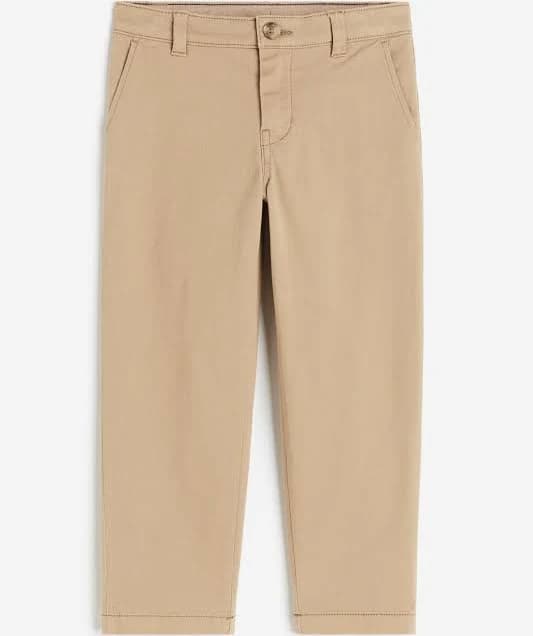 Boy's Cotton Blend Twill Chinos