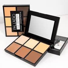 Amazon.com: Palladio Definer Contour and Highlight Palette, Perfect for Sculpting Facial Features, Blendable Satin Finish Colors, 6 shades for Contouring and Highlighting, Compact Powder with Mirror : Beauty & Personal Care