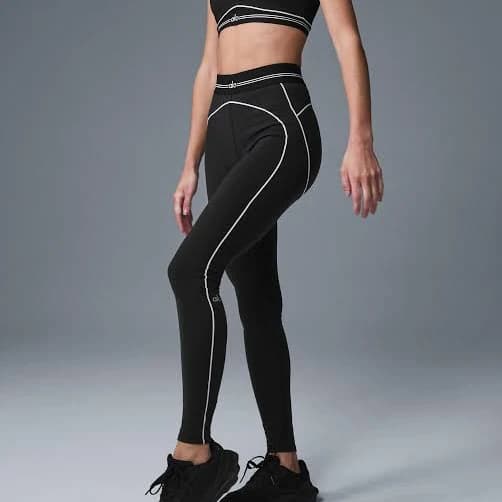 Alo Airbrush High-Waist Heart Throb Leggings