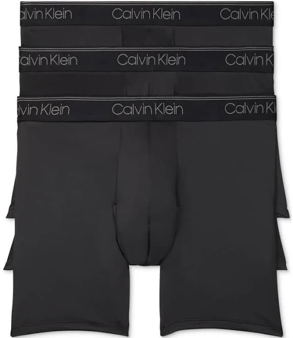Calvin Klein Men's Microfiber Stretch 3-Pack Boxer Briefs