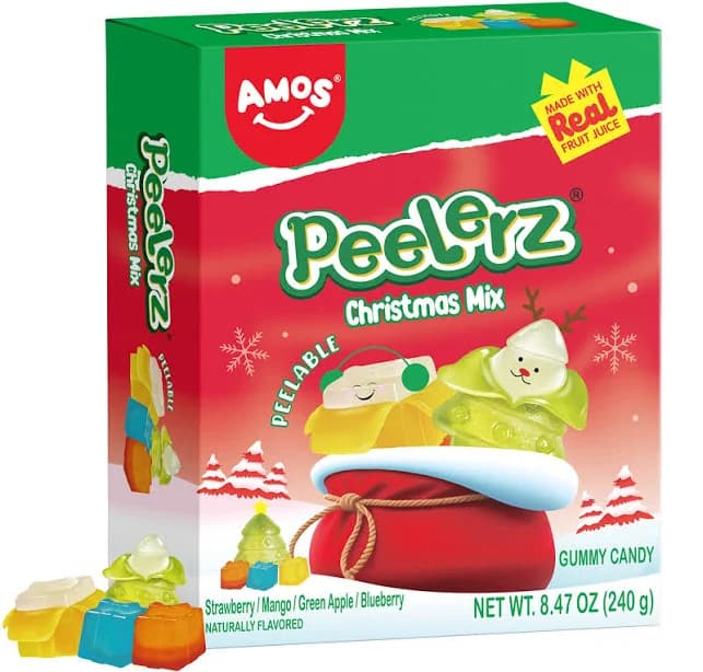 Amos Peelerz Gummy Body Parts Halloween Candy
