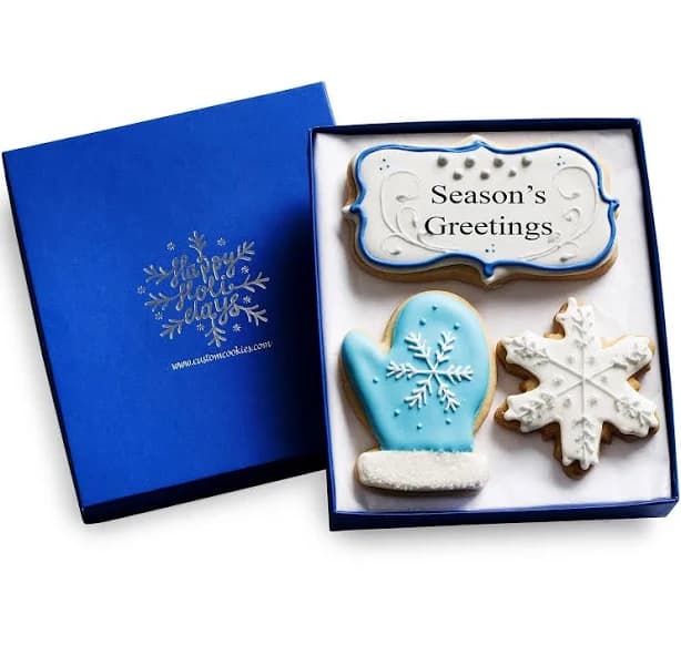 Christmas Hand Decorated Vanilla Sugar Cookies