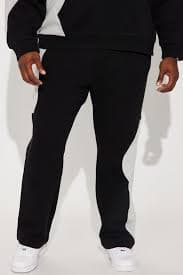 Tyson Opposite Forces Straight Sweatpants - Black/Grey | Fashion Nova