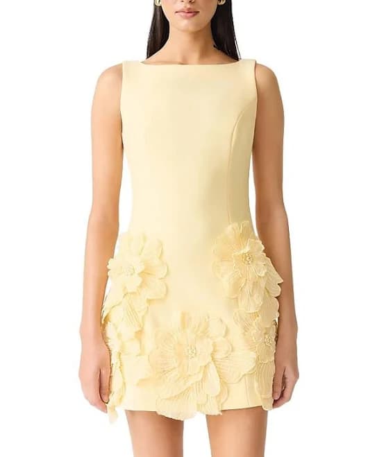 Elliatt Janelle Mini Dress - Butter Yellow