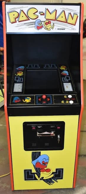 Pac-man Arcade Machine By Midway (excellent Condition) Rare