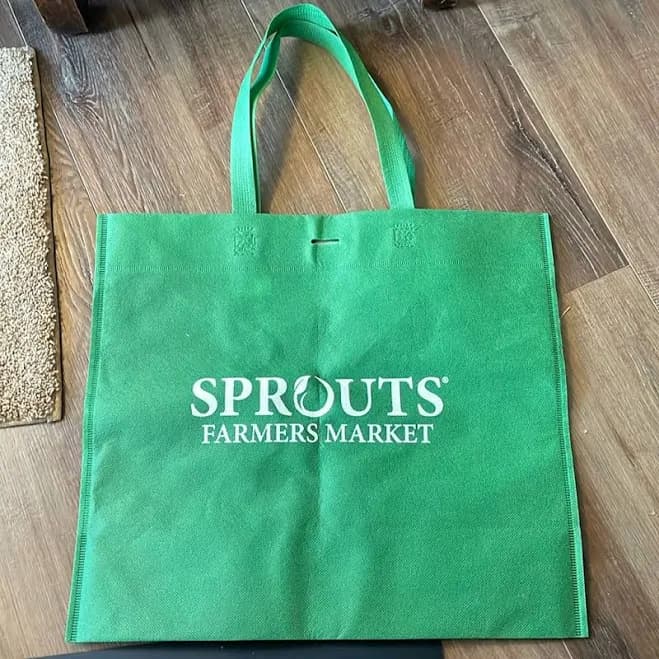 Sprouts Farmers Market Reusable Shopping Bag