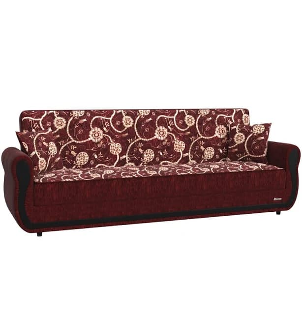Red Barrel Studio Fabric: Burdundy Chenille