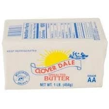 Butter, Unsalted AA 1 lb unit
