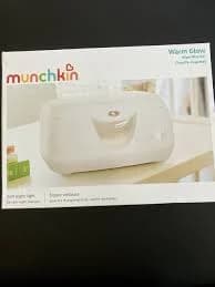 MUNCHKIN Warm Glow Wipe Warmer Soft Night Light New In Box (3)