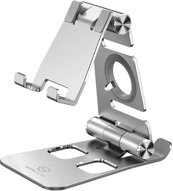 WixGear 3 in 1 Foldable Aluminum Cell Phone Stand
