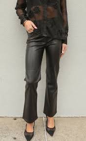 pistola: lennon high rise crop boot - slate black – Riffraff