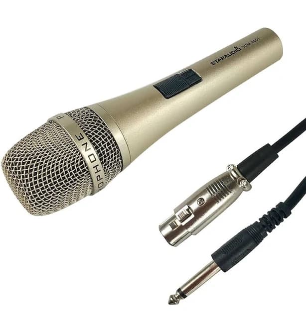 Unidirectional Microphone Wired Handheld Dynamic Professional Metal