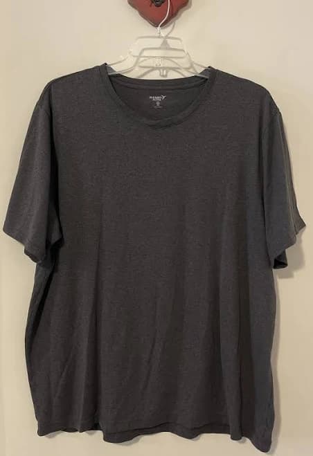 Old Navy Active Mens Gray - 3xl Tall - Core Performance Tshirt A6104