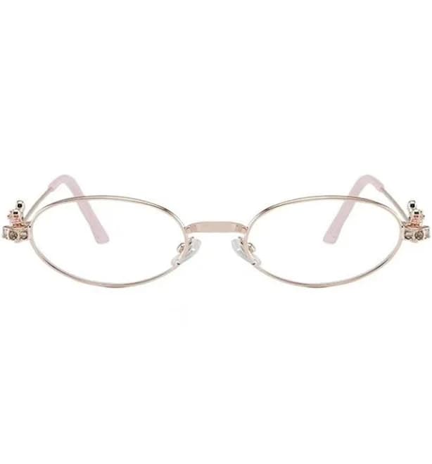 Fondvue Gold Oval Prescription Glasses