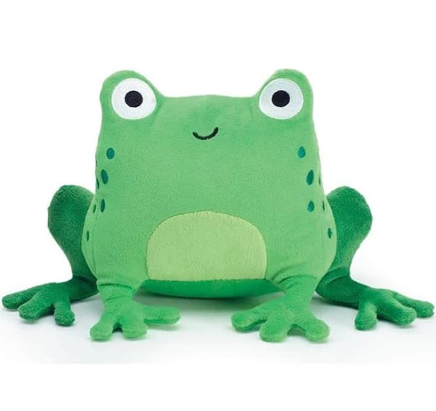 Green Frog Plush Set of 6