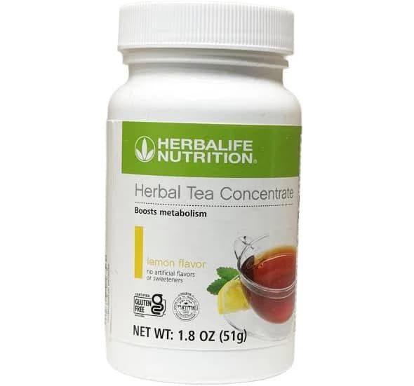 Herbalife Herbal Tea Concentrate - Lemon Flavor, 1.8oz, Refreshing Herbal Infusion