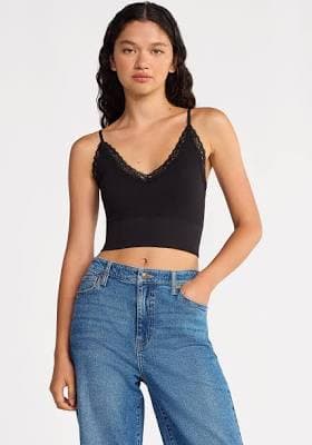 No Boundaries Lace Cami Tank