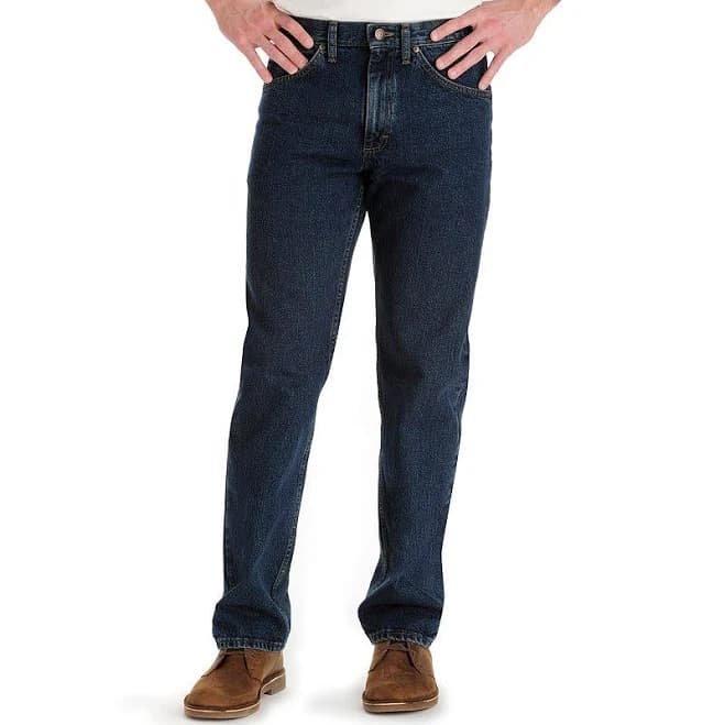 Lee Regular Fit Straight Leg Jeans Men's