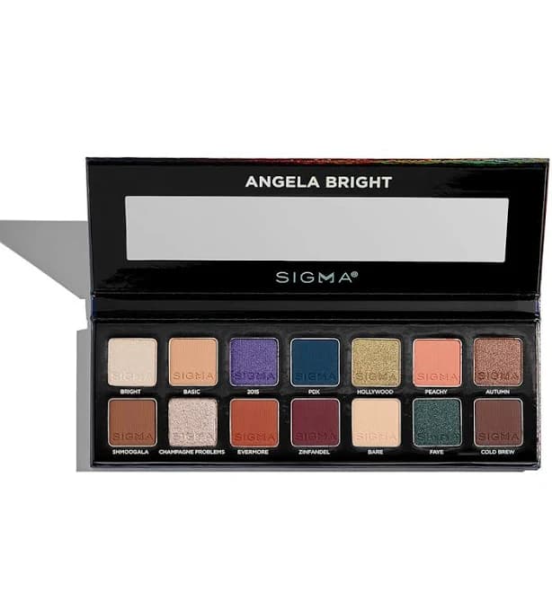 Sigma x Angela Bright Eyeshadow Palette