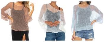 Back From Baliwomens Sheer Shrug Dressy Poncho Top Lightweight Mesh | Desertcart Cyprus