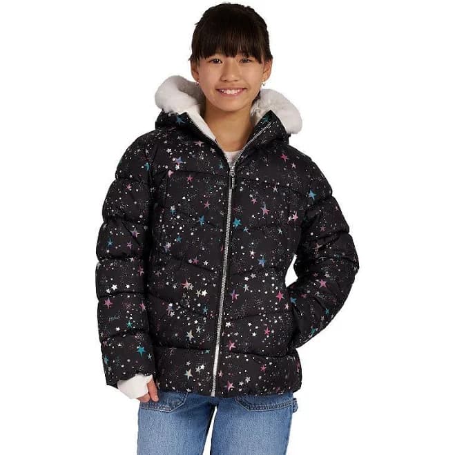 Girls Heavyweight Puffer Coat