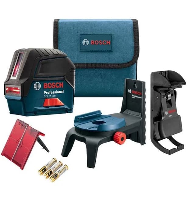 Bosch GCL 2-160 Self-Leveling Cross-Line Laser