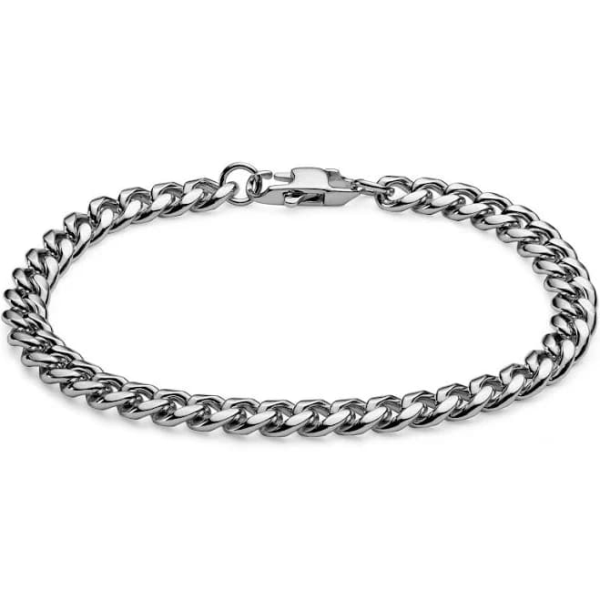 Men's Stainless Steel Curb Chain Bracelet